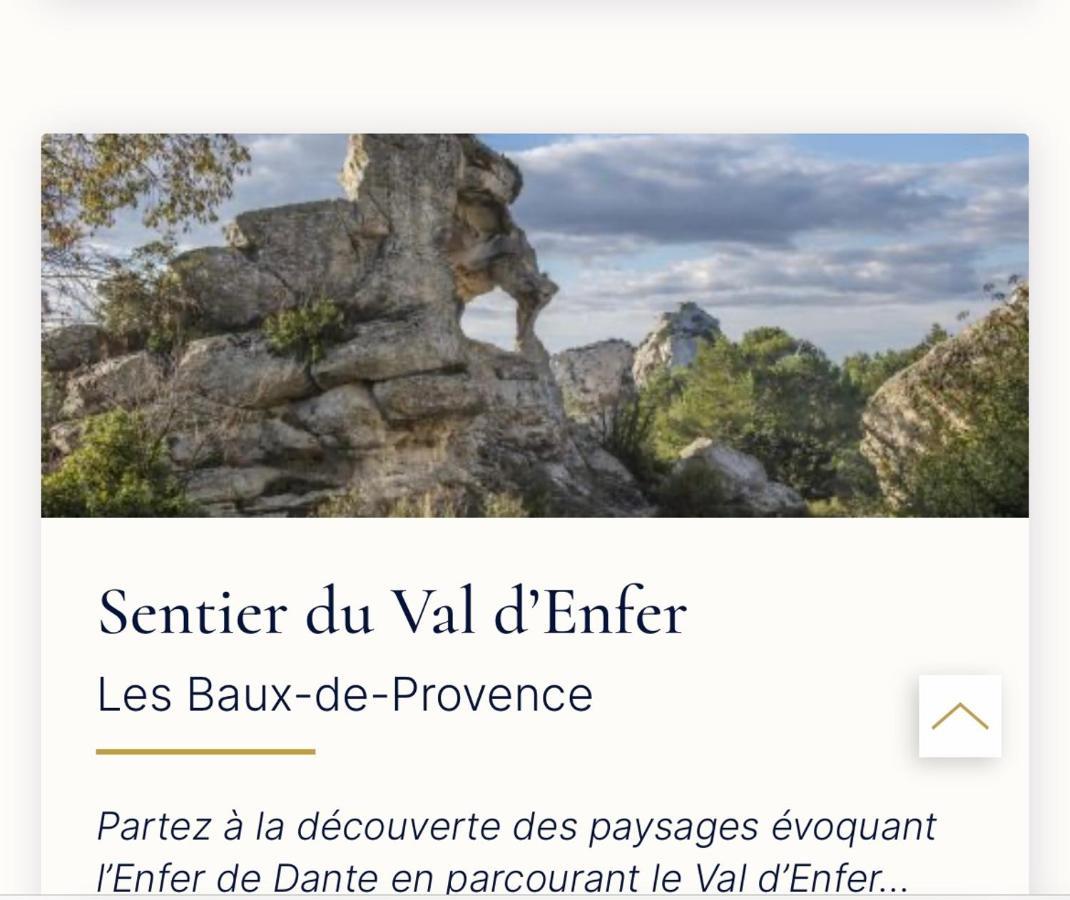 Appartement Lou Bonur à Les Baux-de-Provence Extérieur photo